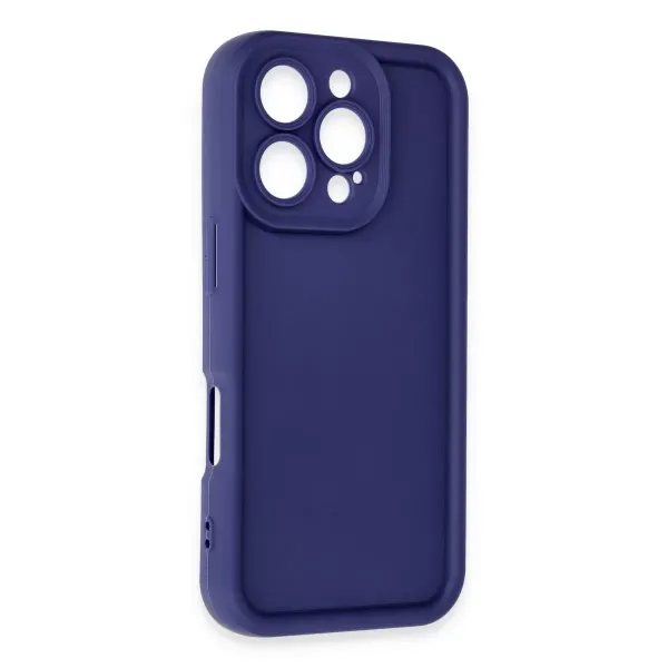 Apple İphone 16 Pro Max Kılıf Viera Silikon - Lacivert
