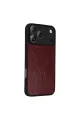 Apple İphone 17 Pro Aras Deri Kapak - Bordo