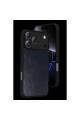 Apple İphone 17 Pro Aras Deri Kapak - Lacivert