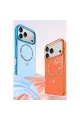 Apple İphone 17 Pro Max Live Diamond Magsafe Kapak - Pembe