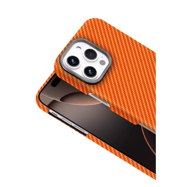 Apple İphone 16 Pro Max Vega Magsafe Kapak - Sarı