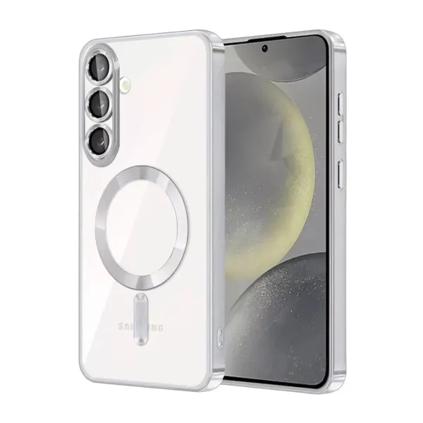 Samsung Galaxy S26 Kross Magneticsafe Kapak - Gümüş