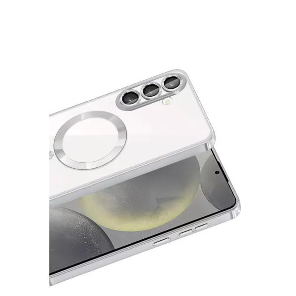 Samsung Galaxy S26 Kross Magneticsafe Kapak - Gümüş