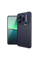 Realme C61 Kılıf Auto Focus Karbon Kapak - Lacivert