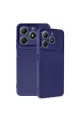 Realme C61 Kılıf Auto Focus Karbon Kapak - Lacivert