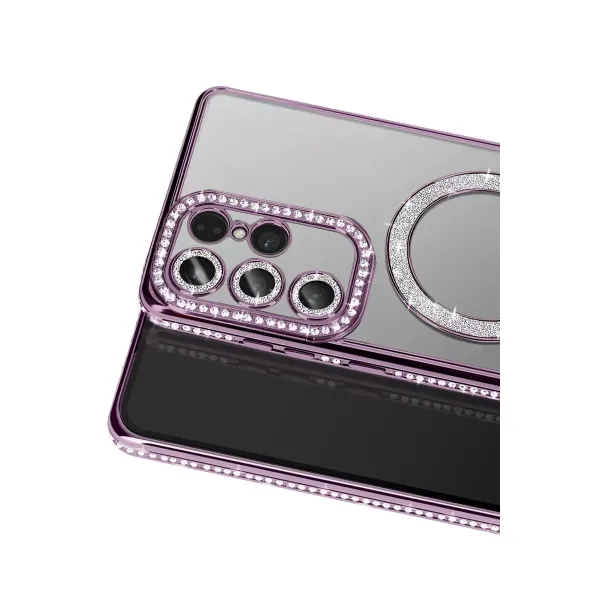 Joko Samsung Galaxy S26 Ultra Joke Simli Magneticsafe Kılıf - Derin Mor