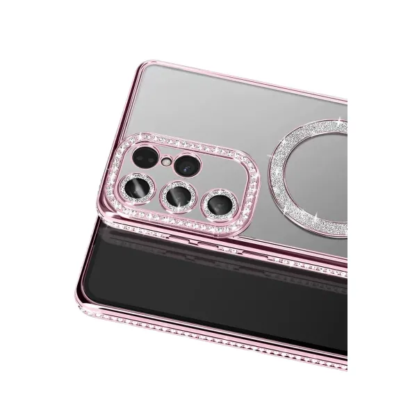 Joko Samsung Galaxy S26 Ultra Joke Simli Magneticsafe Kılıf - Pembe