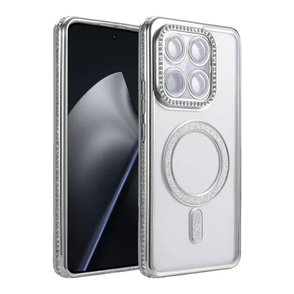 Xiaomi Mi 15t Pro Joke Simli Magneticsafe Kılıf - Gümüş