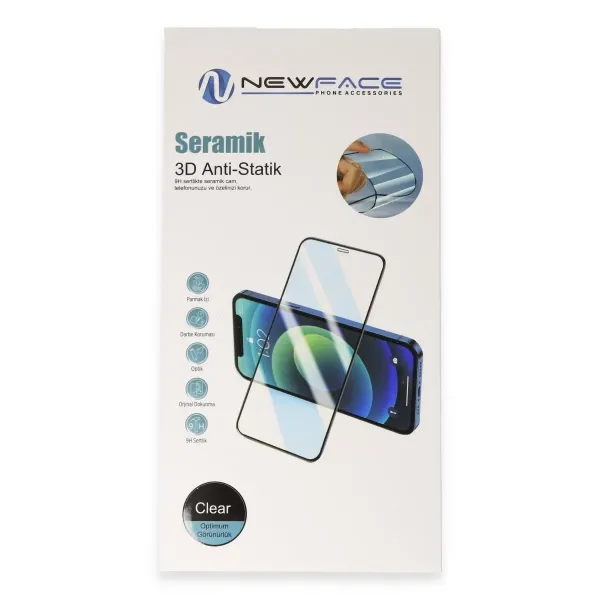 Samsung Galaxy S26 Ultra 3d Antistatik Seramik Nano Ekran Koruyucu - Siyah