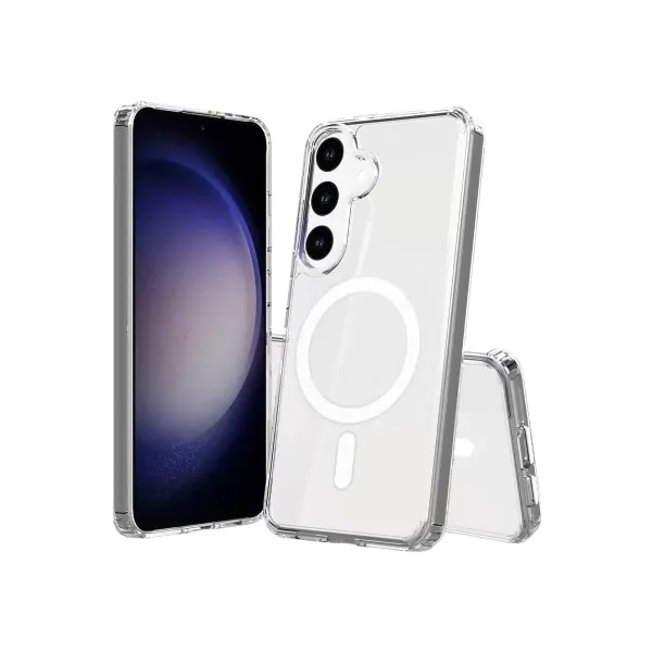 Samsung Galaxy S26 Plus Magneticsafe Şeffaf Silikon - Şeffaf