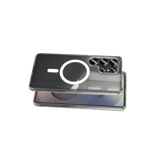 Samsung Galaxy S26 Ultra Magneticsafe Şeffaf Silikon - Şeffaf