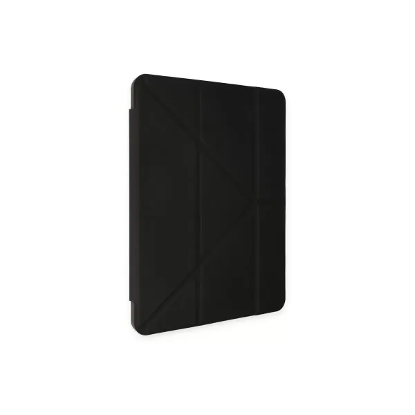 Apple İpad Pro 11 (2024) Kılıf Kalemlikli Mars Tablet Kılıfı - Siyah