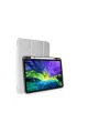 Apple İpad Pro 11 (2024) Kılıf Kalemlikli Mars Tablet Kılıfı - Gri