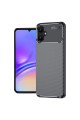 Samsung Galaxy A06 Kılıf Auto Focus Karbon Kapak - Siyah