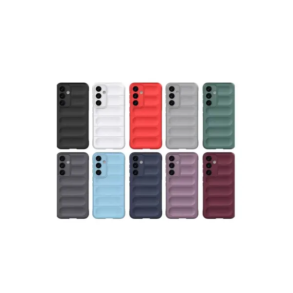 Samsung Galaxy S24 Fe Kılıf Optimum Silikon - Kırmızı