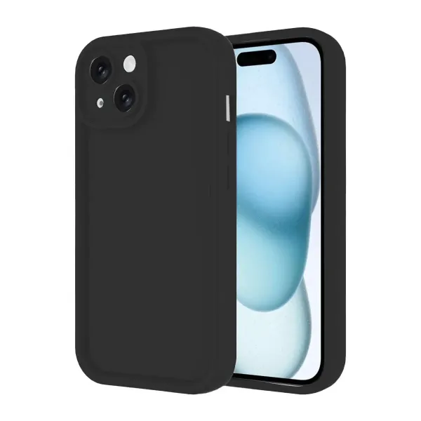 Apple İphone 14 Kılıf Viera Silikon - Siyah