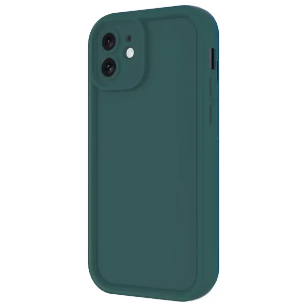 Apple İphone 11 Kılıf Viera Silikon - Koyu Yeşil