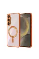 Samsung Galaxy A57 5g Kross Magneticsafe Kapak - Turuncu