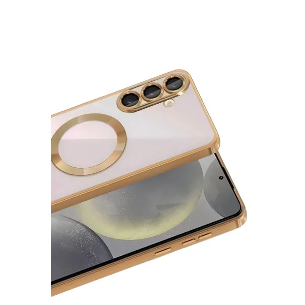 Samsung Galaxy A57 5g Kross Magneticsafe Kapak - Çöl Titanyum