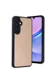 Samsung Galaxy A37 5g Aras Deri Kapak - Pudra