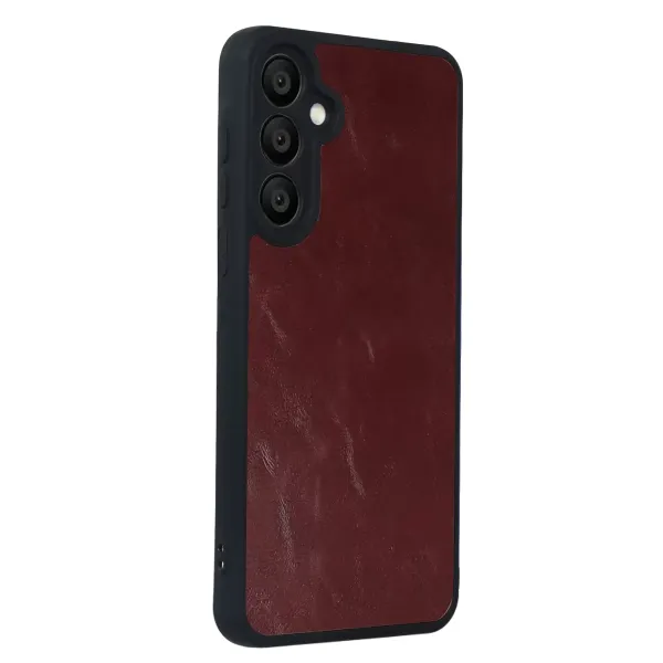 Samsung Galaxy A57 5g Aras Deri Kapak - Bordo
