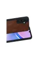 Samsung Galaxy A57 5g Aras Deri Kapak - Taba