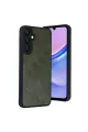 Samsung Galaxy A57 5g Aras Deri Kapak - Yeşil