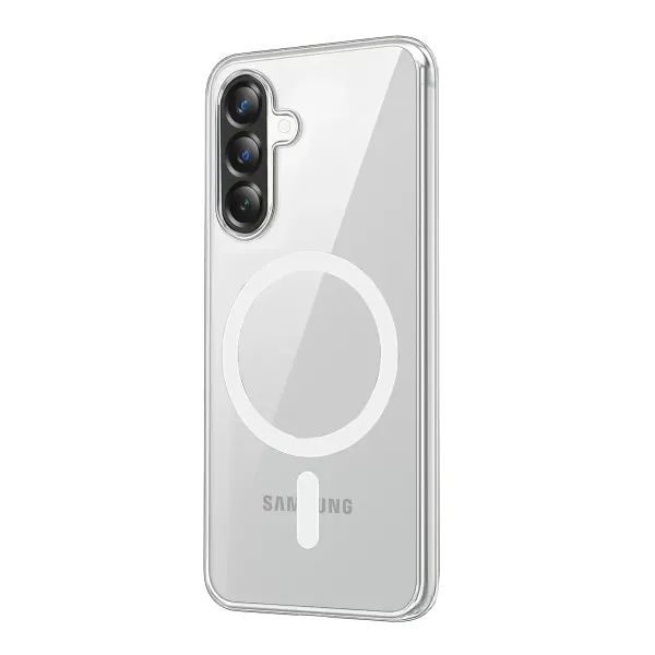 Samsung Galaxy A27 5g Combo Sert Şeffaf Magsafe Kapak - Şeffaf