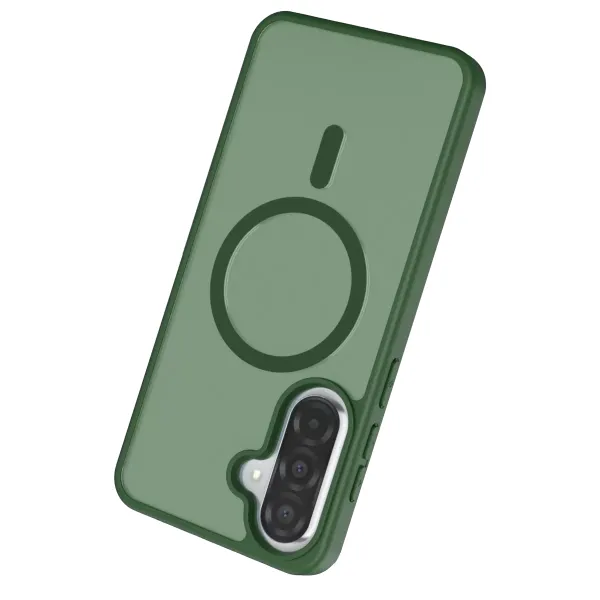 Joko Samsung Galaxy A27 5g Jota Magsafe Kapak - Koyu Yeşil