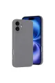 Apple İphone 16 Plus Kılıf First Silikon - Gri