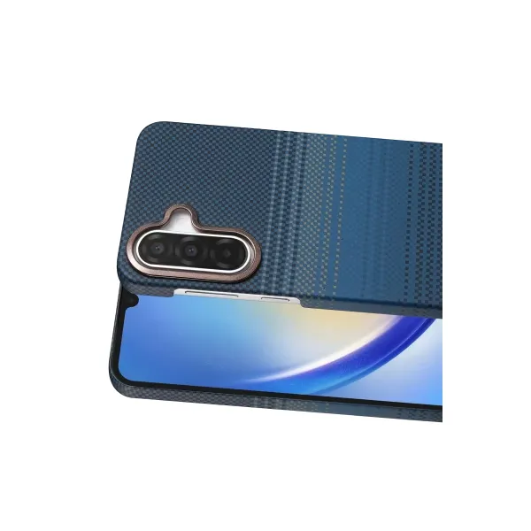 Samsung Galaxy A37 5g Vega Magsafe Kapak - Mavi