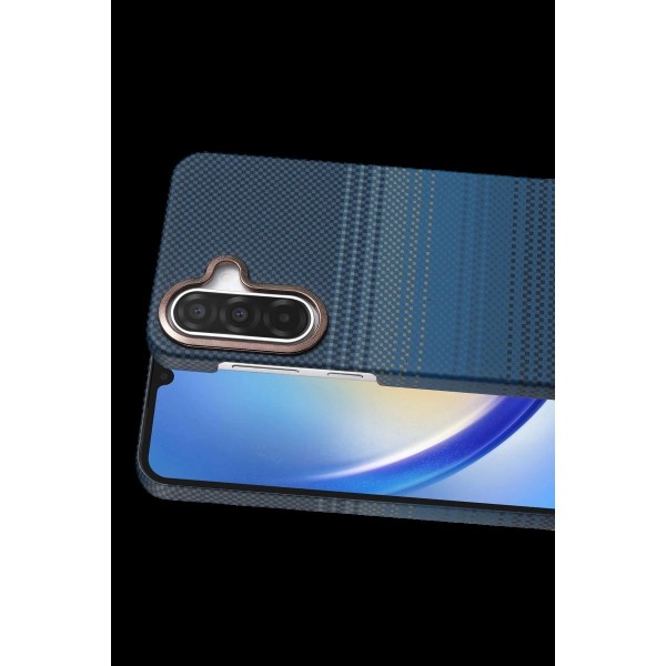 Samsung Galaxy A57 5g Vega Magsafe Kapak - Mavi