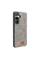 Onegif Samsung Galaxy A37 5g Bright Simli Kapak - Gümüş