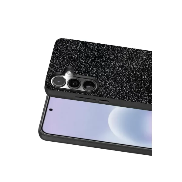 Onegif Samsung Galaxy A57 5g Bright Simli Kapak - Siyah