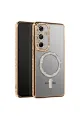 Joko Samsung Galaxy A57 5g Joke Simli Magneticsafe Kılıf - Gold
