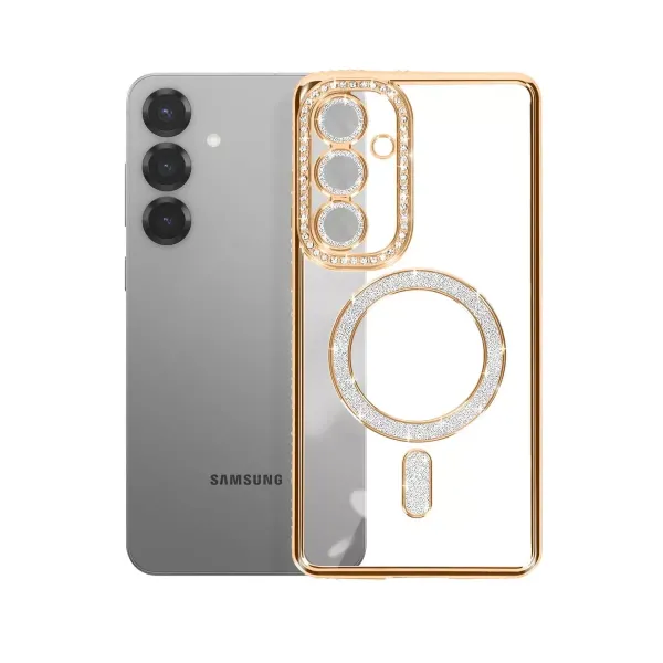 Joko Samsung Galaxy A57 5g Joke Simli Magneticsafe Kılıf - Gold