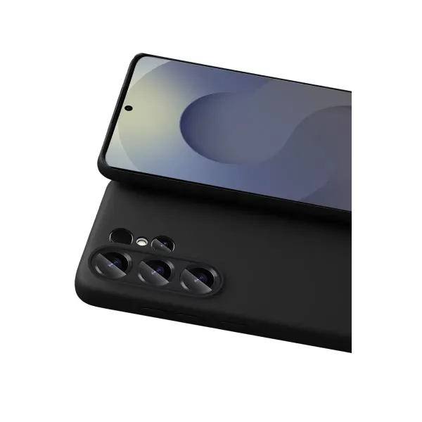 Samsung Galaxy S26 Ultra Nano İçi Kadife Silikon - Siyah