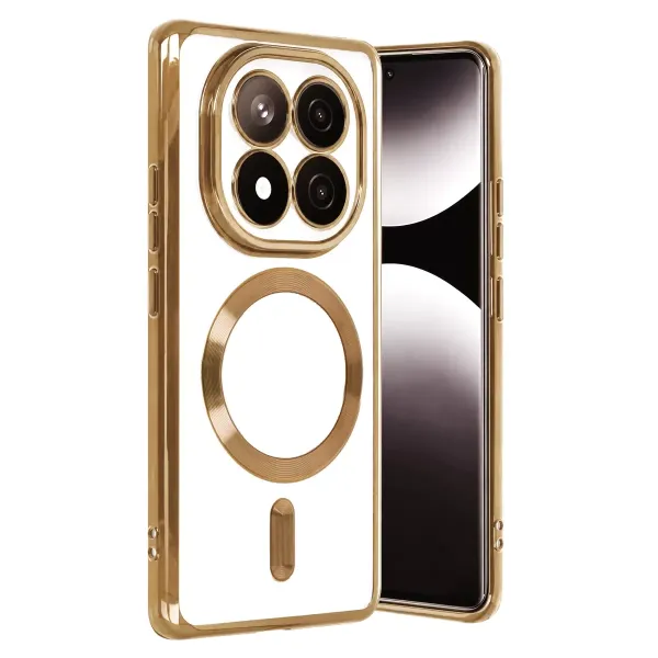 Xiaomi Redmi Note 15 Pro 4g Kross Magneticsafe Kapak - Gold