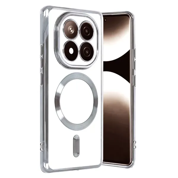 Xiaomi Redmi Note 15 Pro 4g Kross Magneticsafe Kapak - Gümüş