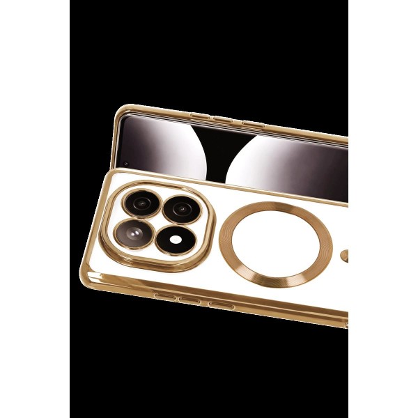 Xiaomi Redmi Note 15 Pro Plus 5g Kross Magneticsafe Kapak - Gold