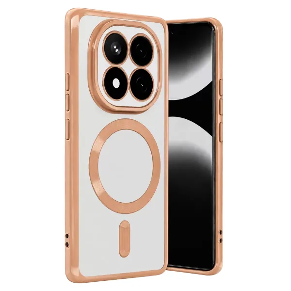 Xiaomi Redmi Note 15 4g Kross Magneticsafe Kapak - Rose