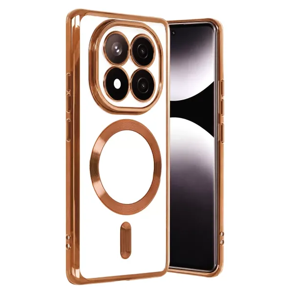 Xiaomi Redmi Note 15 4g Kross Magneticsafe Kapak - Turuncu
