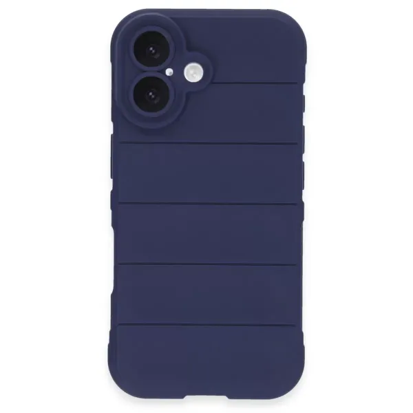 Apple İphone 16 Kılıf Optimum Silikon - Lacivert