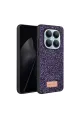 Onegif Xiaomi Redmi Note 15 4g Bright Simli Kapak - Derin Mor