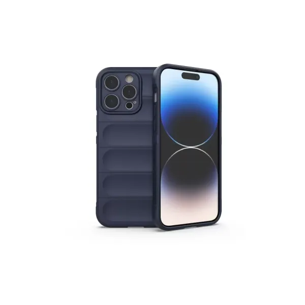 Apple İphone 16 Pro Kılıf Optimum Silikon - Lacivert
