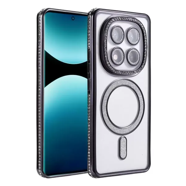 Xiaomi Redmi Note 15 Pro Plus 5g Joke Simli Magneticsafe Kılıf - Siyah