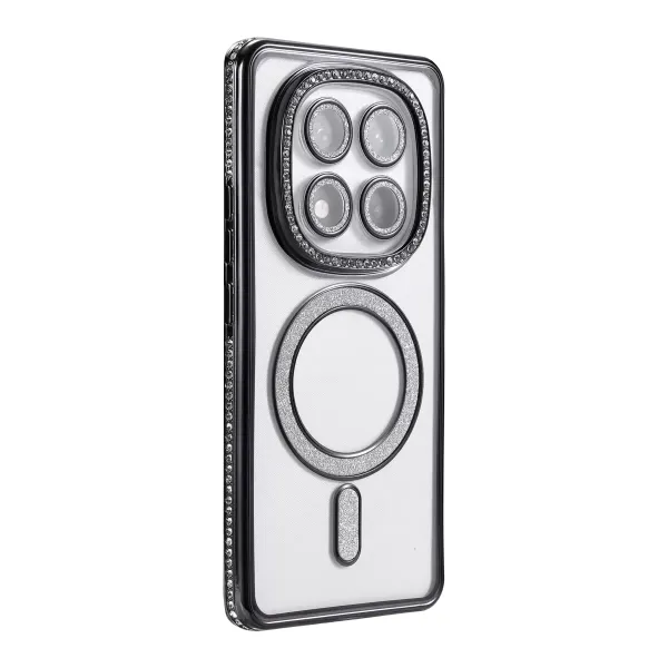 Xiaomi Redmi Note 15 Pro Plus 5g Joke Simli Magneticsafe Kılıf - Siyah