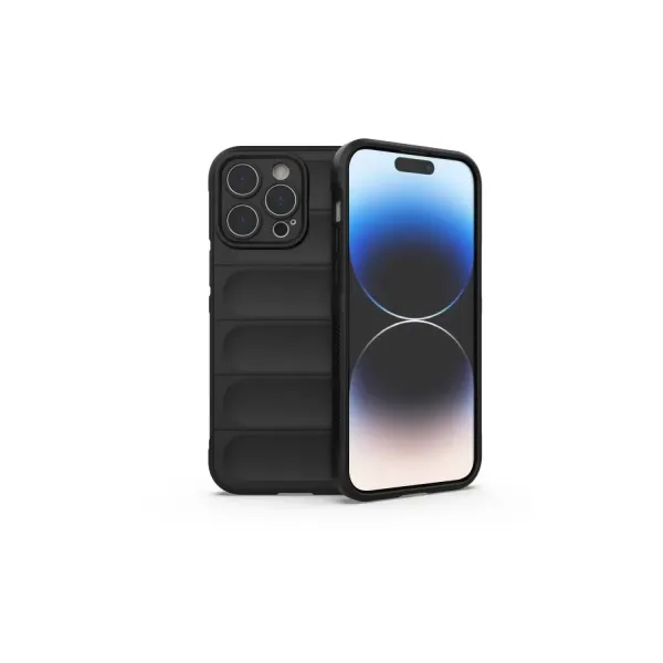 Apple İphone 16 Pro Max Kılıf Optimum Silikon - Siyah