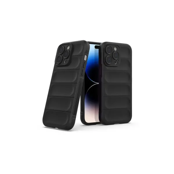 Apple İphone 16 Pro Max Kılıf Optimum Silikon - Siyah