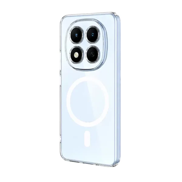 Xiaomi Redmi Note 15 Pro 4g Combo Sert Şeffaf Magsafe Kapak - Şeffaf